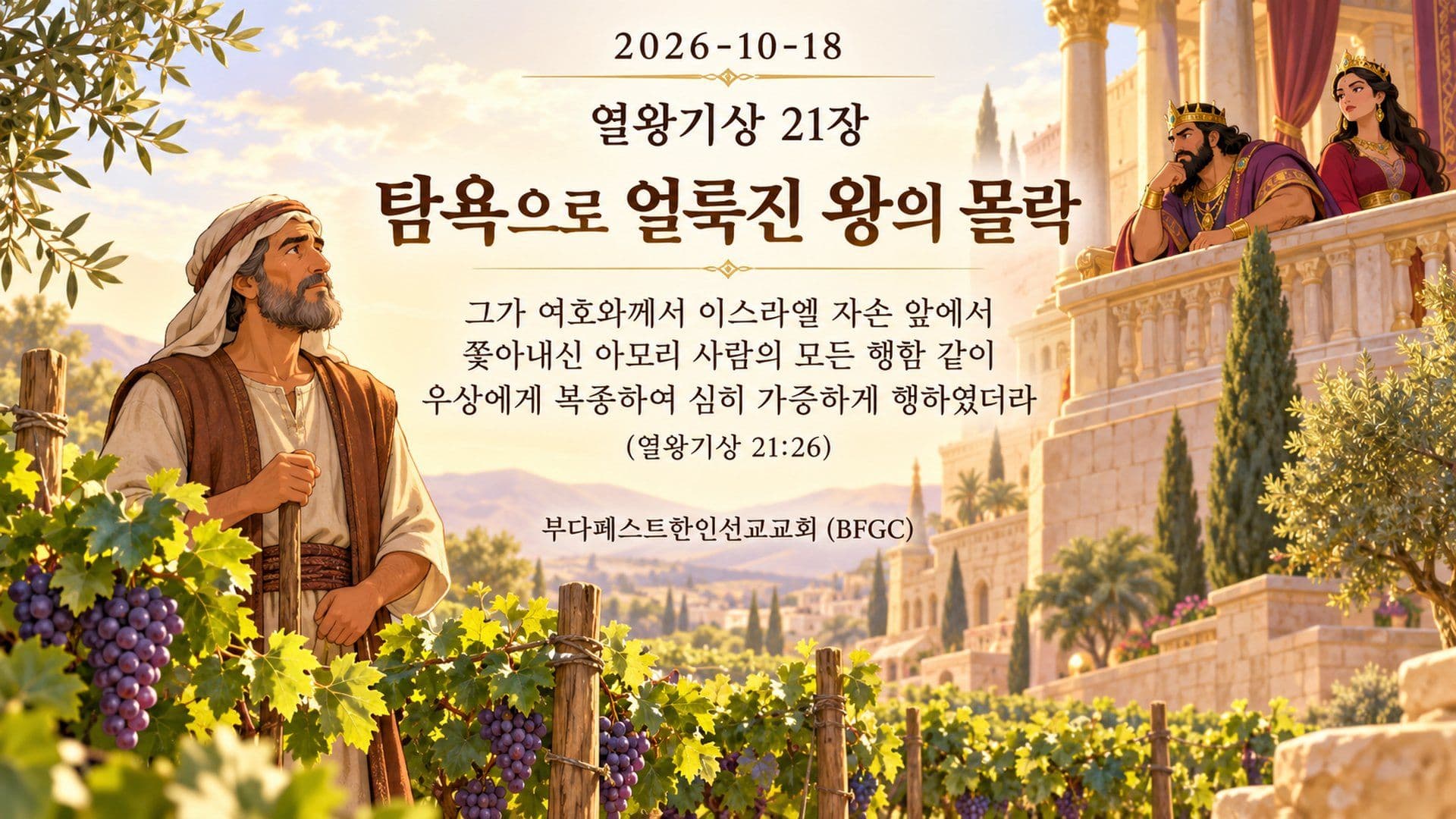 탐욕으로 얼룩진 왕의 몰락
